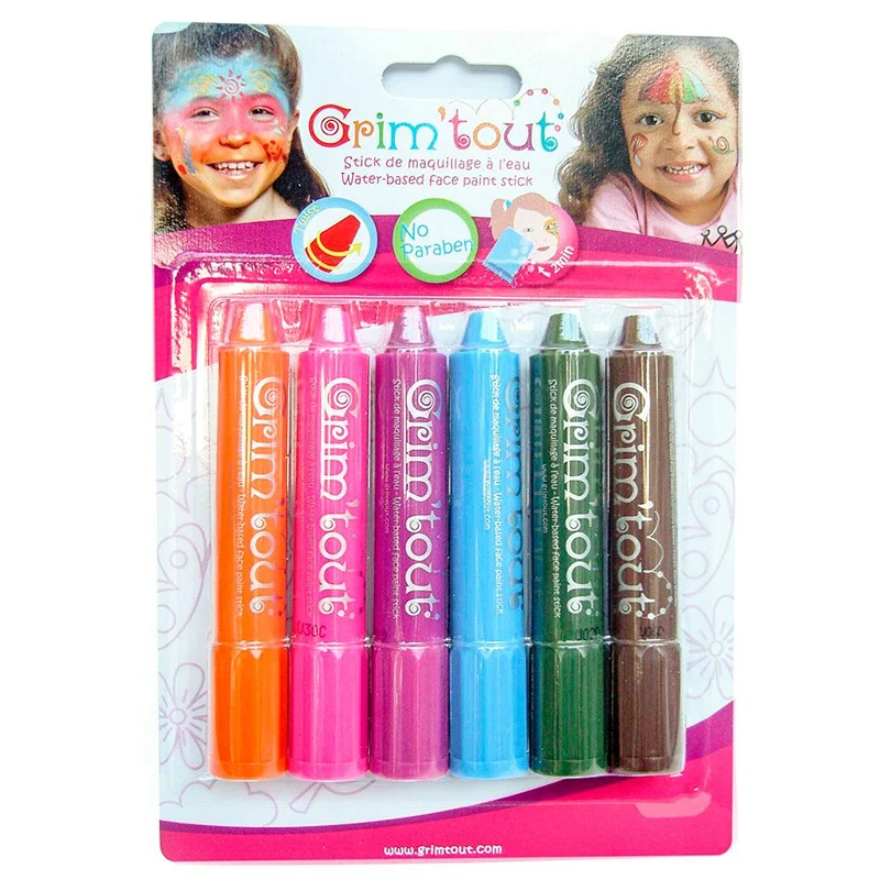 Grim Tout Gesichtsfarbe, 6 Stück