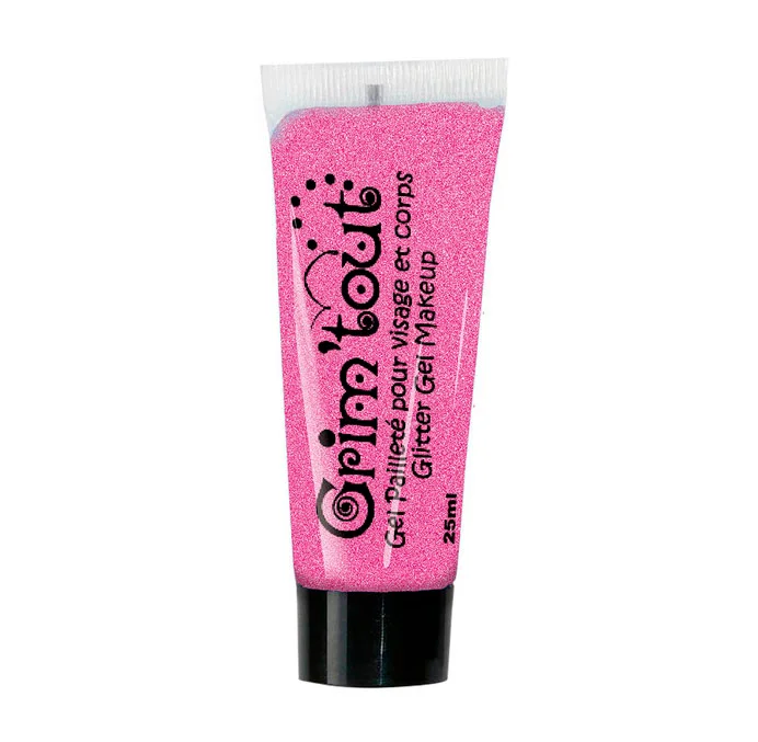 Grim Tout Glitter gel 25 ml, pink