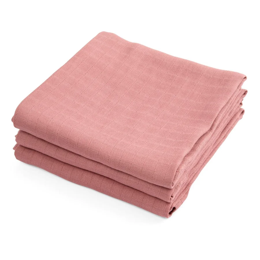 Sebra stofbleer 3 stk, blossom pink