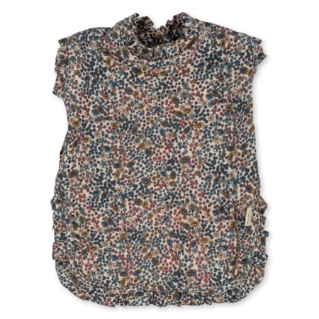 Konges Sløjd Comea hagesmæk med flæser, vivi fleur