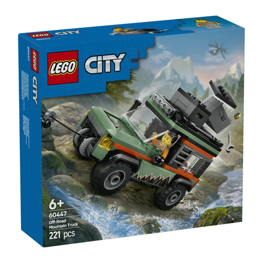 LEGO® City, Firhjulstrukket bjerg-offroader