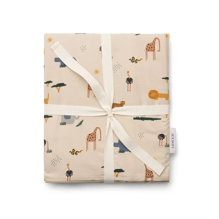 Liewood baby sengetøj, safari sandy mix