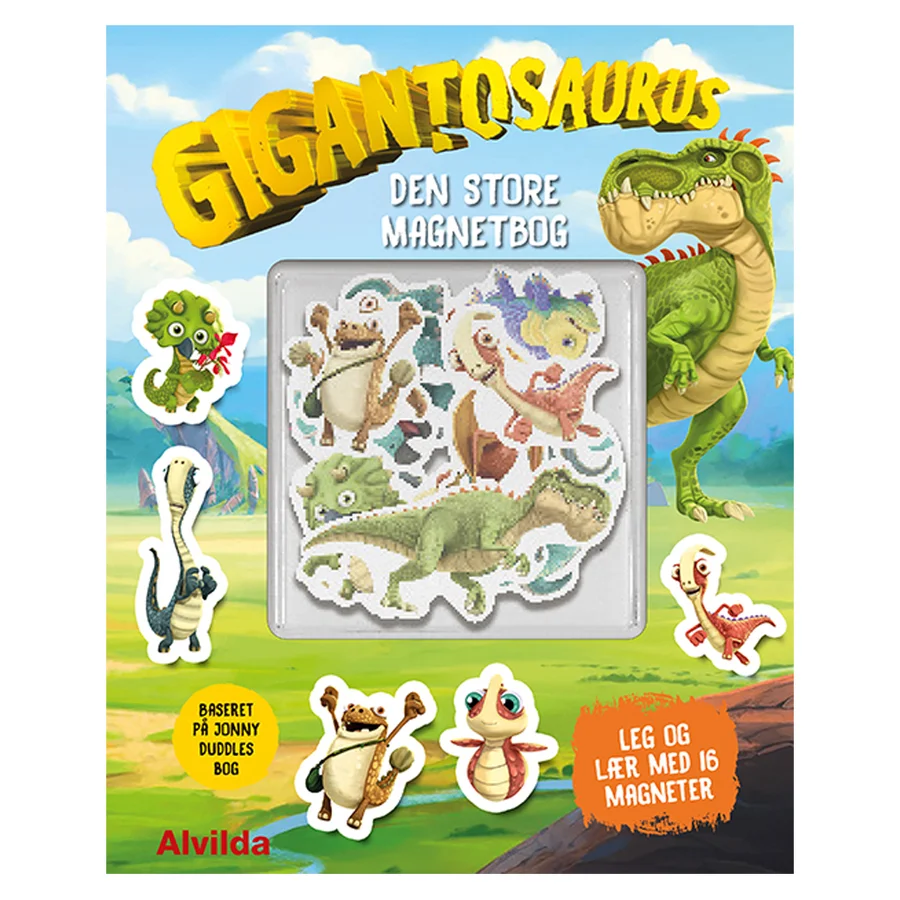 Gigantosaurus - Den store magnetbog