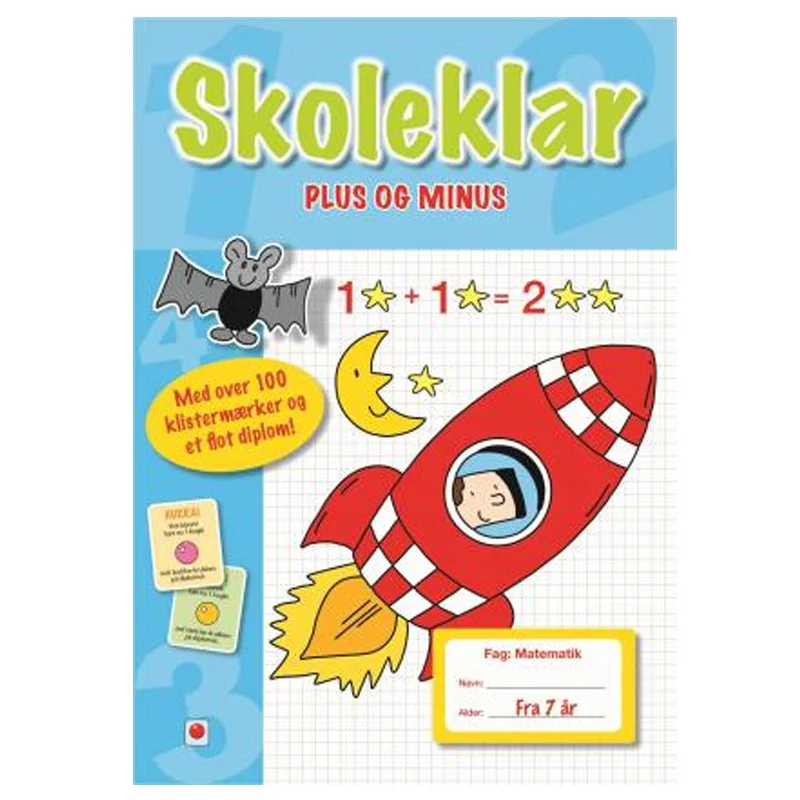 Skoleklar, plus og minus