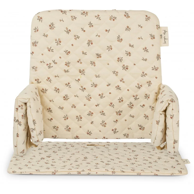 Konges Sløjd hynde til højstol, Petit Amour Rose