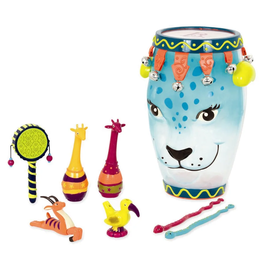 B Toys musik legetøj, Jungle Jam tromme