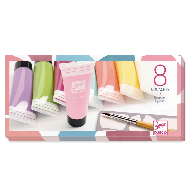 Djeco gouache maling, pastel