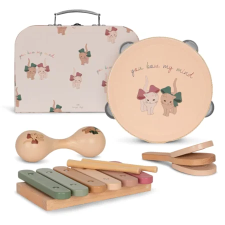 Konges sløjd Musik sæt, bow kitty