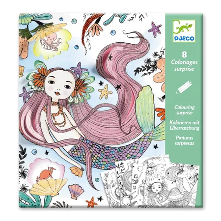 Djeco kreativ leg, farve overraskelser - under havet