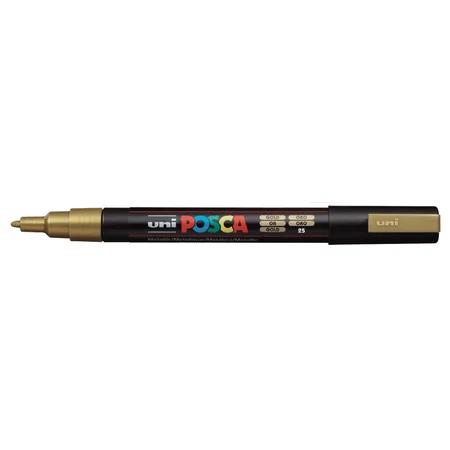 Posca marker PC-3M, guld