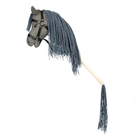 by Astrup Steckenpferd mit offenem Mund, grau