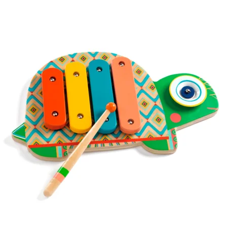 Djeco træxylofon, skildpadde
