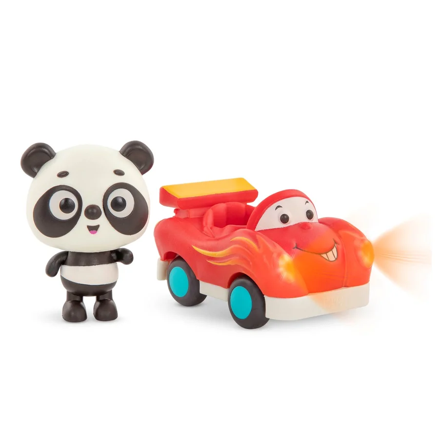 B Toys bil m.lys og musik, Bing og  Racerbil