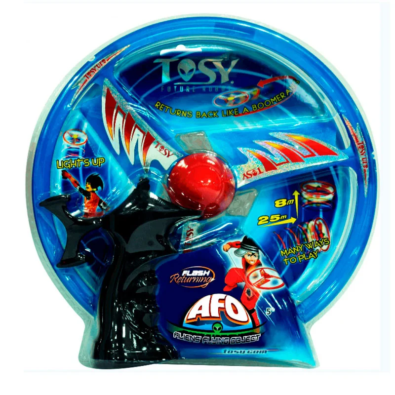 UFO Flying Spinner med lys