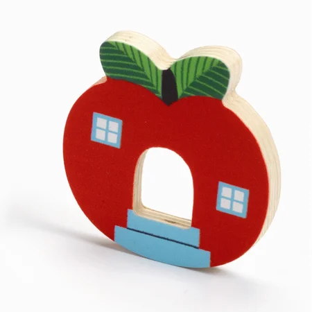 Djeco Holzpuzzle, Zuhause