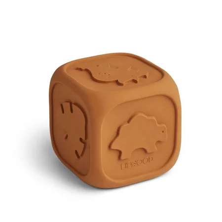 Liewood naturgummi terning, Mustard