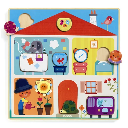 Djeco puslespil, bytte rundt - Swapy