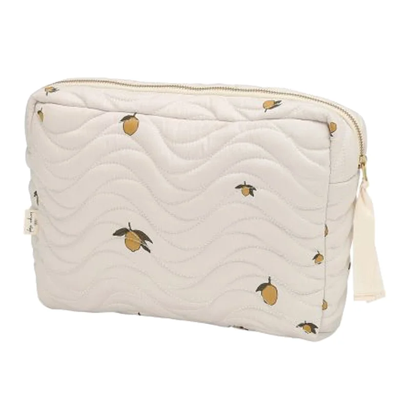 Konges Sløjd stor toilettaske, lemon