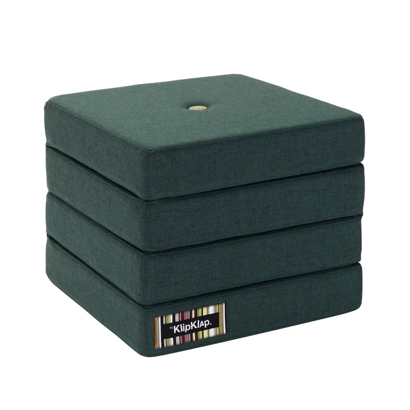 byKlipKlap 4-fold madras, grøn