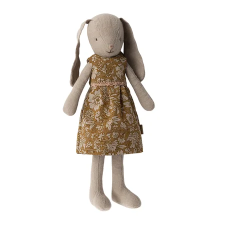 Maileg Kanin str str 2 klassisk, blomster kjole