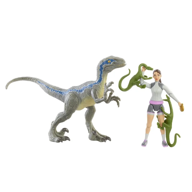 Jurassic World velociraptoren Blue og Yaz