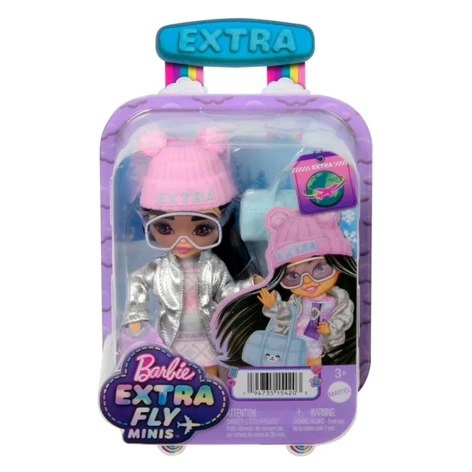 Barbie extra minis dukke, sne