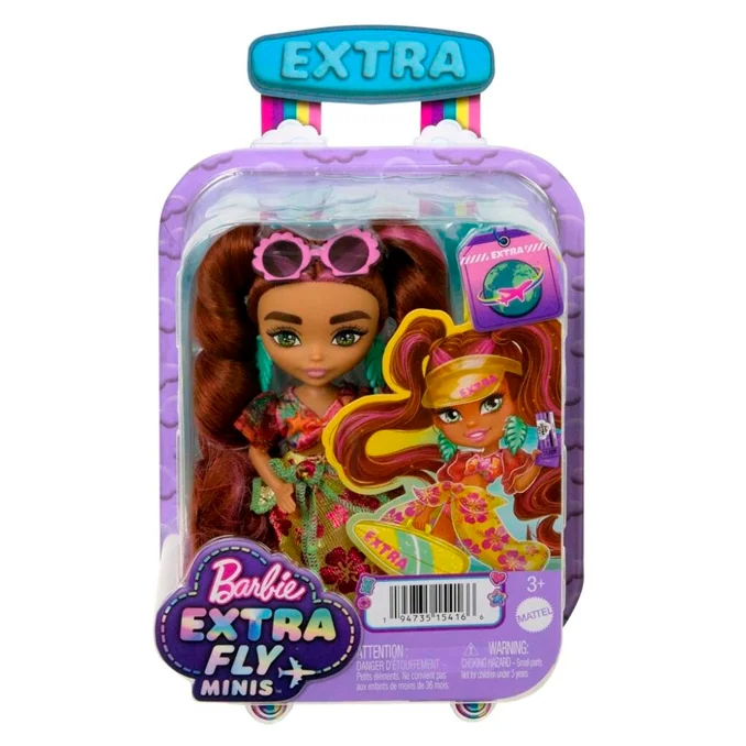 Barbie extra minis dukke, stranden