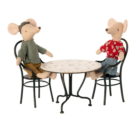 Maileg spisebord og 2 stole