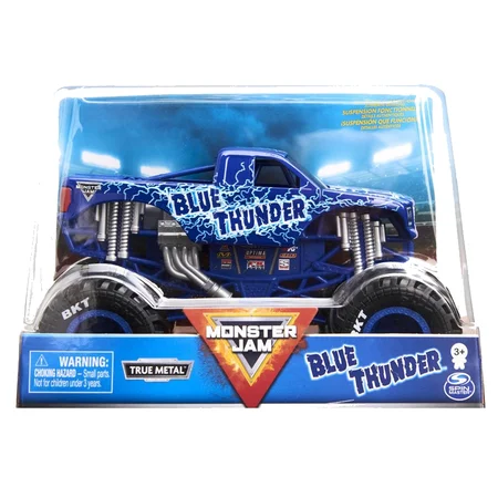 Monster Jam, Collector Truck S2 1:24 - Blue Thunder