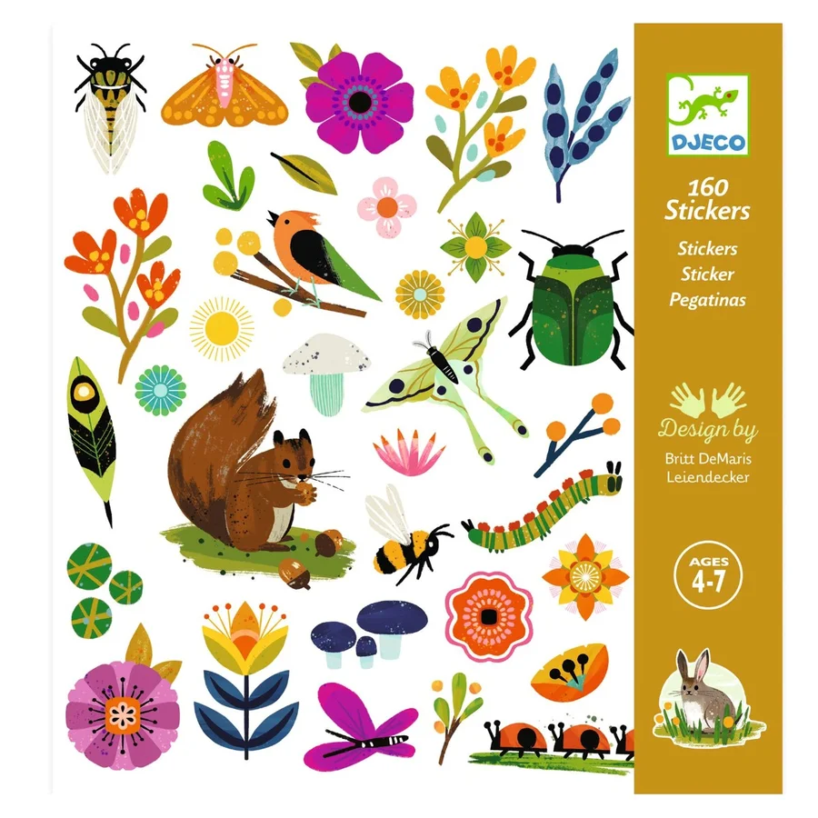 Djeco klistermærker, Haven