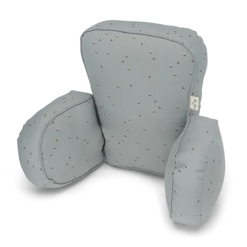 Konges Sløjd barnevognspude, Mille Marine blå