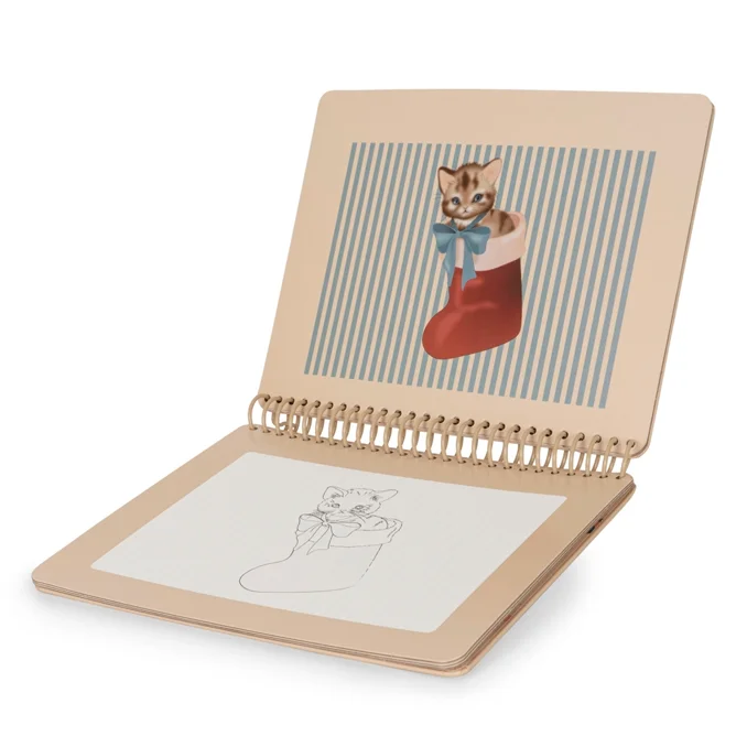 Konges Sløjd Magisches Wassermalbuch "Weihnachten"