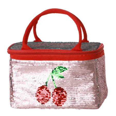 Rice køletaske med vendepailletter