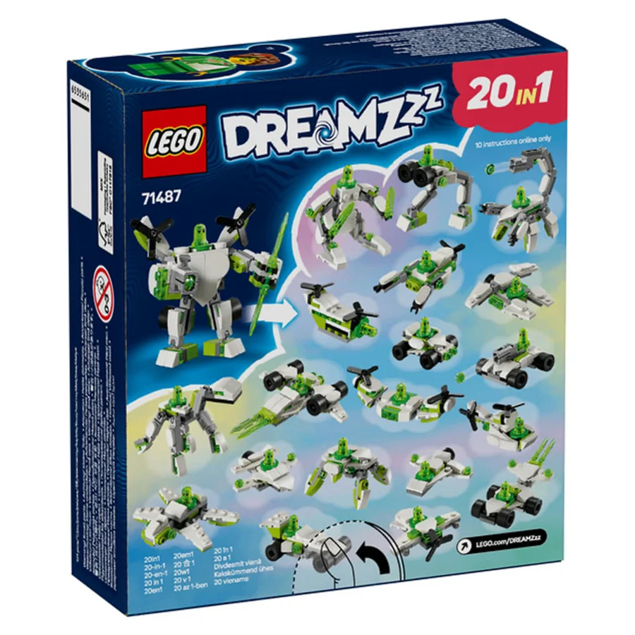 LEGO® Dreamzzz, Z-Blobs robot- og fartøjseventyr
