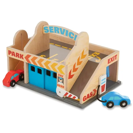 Garage og værksted i træ