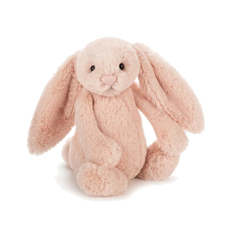 Jellycat bamse, bashful kanin blush - 31 cm