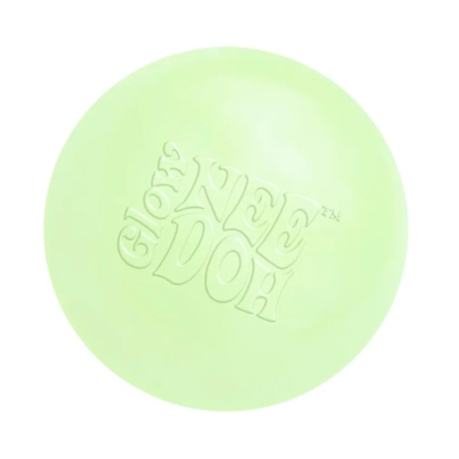 NeeDoh Fidget Bold Lyser i Mørke - Glow In The Dark