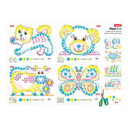 Quercetti stiftmosaik, pixel evo - evolution