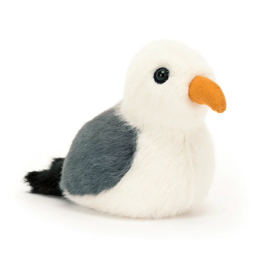Jellycat Birdling måge, 10 cm