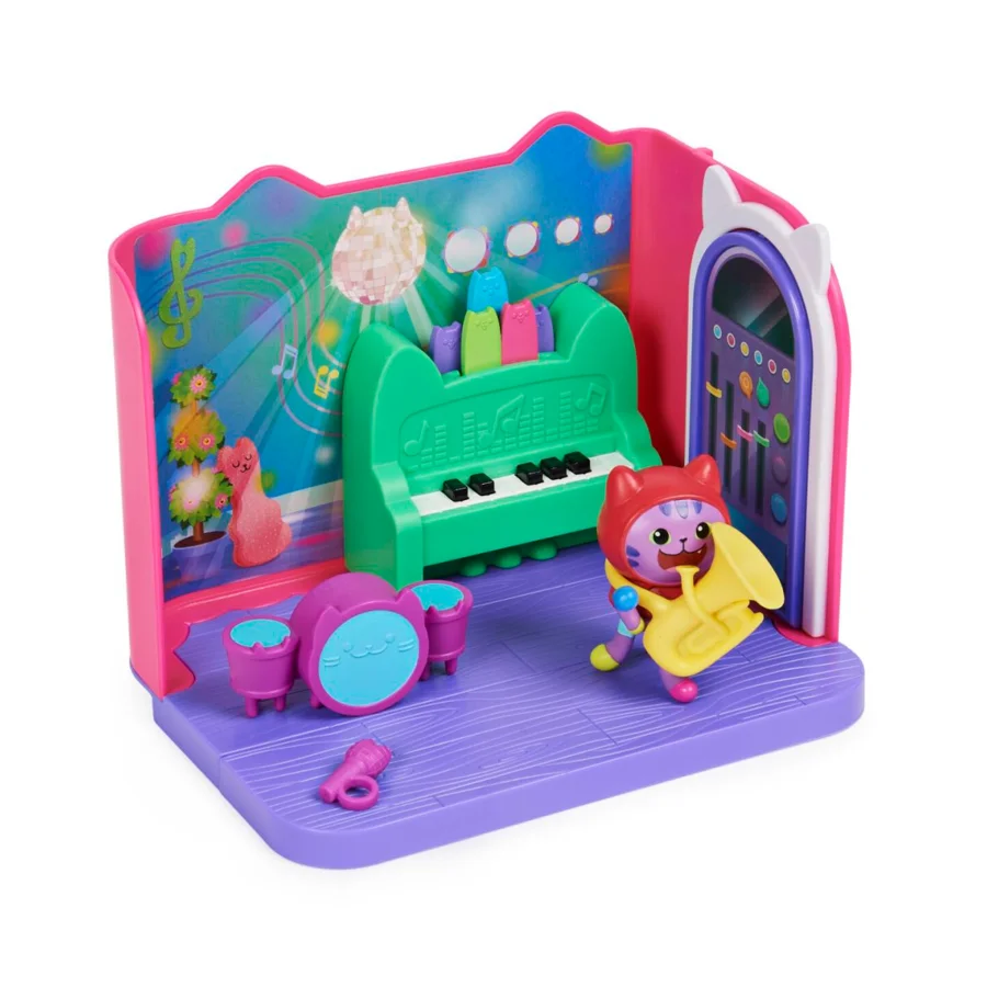 Gabby´s Dollhouse Deluxe Musikværelse - DJ Catnip's