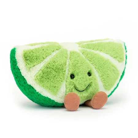 Jellycat amusable lime, 18 cm