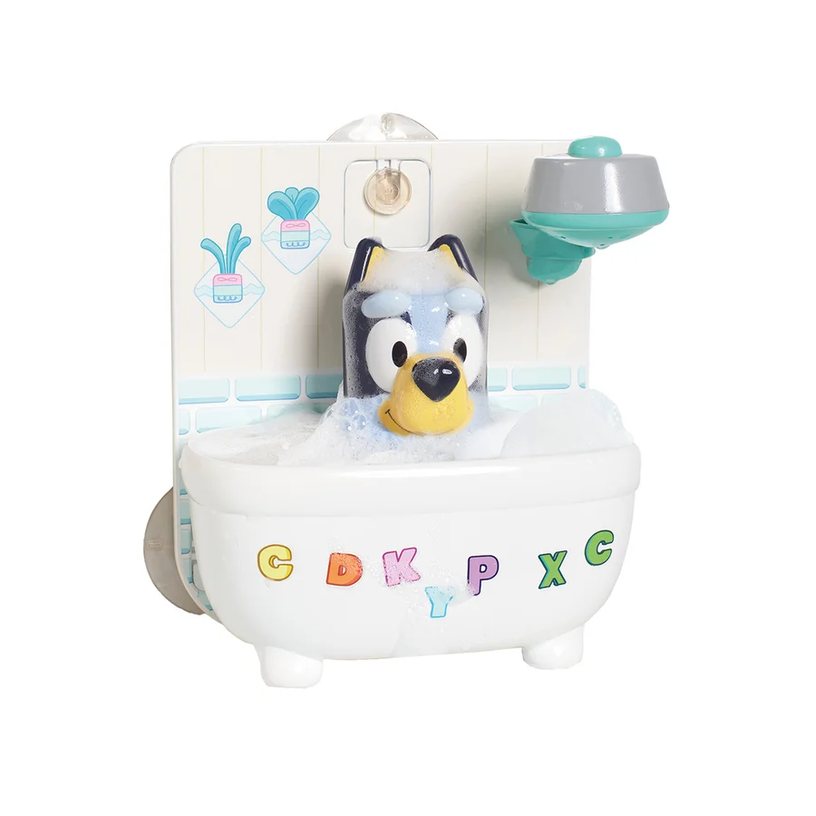 Toomies Badespielzeug, Blueys Dusche und Badewanne