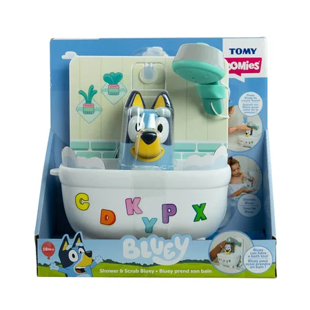 Toomies Badespielzeug, Blueys Dusche und Badewanne