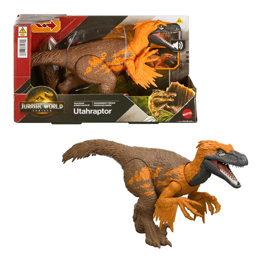 Jurassic World Rebirth Wild Roar, Utahraptor