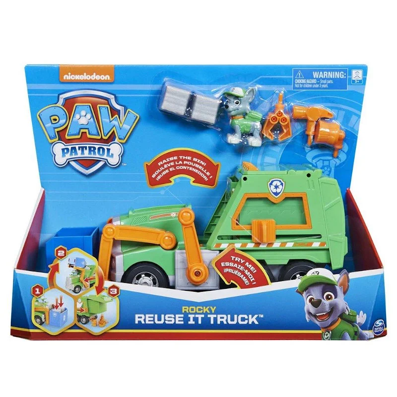 Paw Patrol Rocky Re Use It Truck