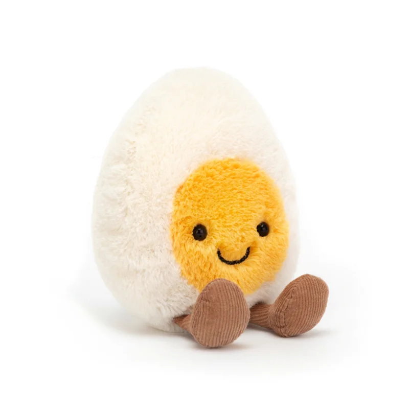 Jellycat bamse, kogt æg -14 cm