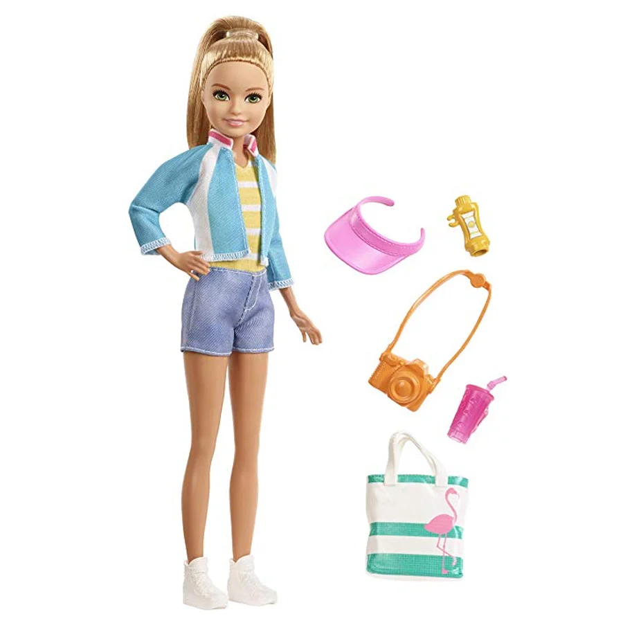 Barbie dukke, Stacie med rejseudstyr