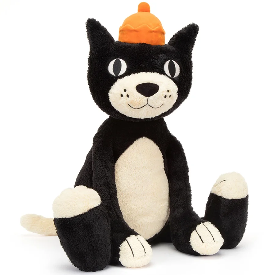 Jellycat logo kat, virkelig stor 65 cm