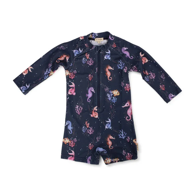 Filibaba Villads UV-Anzug LS, Rainbow Reef, 3-4 Jahre