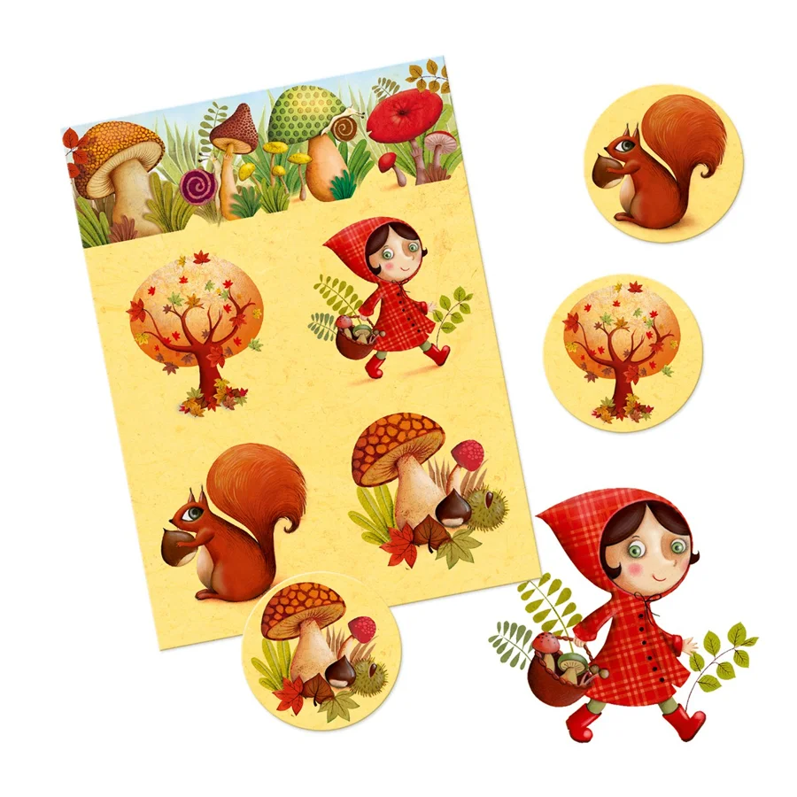 Djeco Bilderlotterie, Die 4 Jahreszeiten